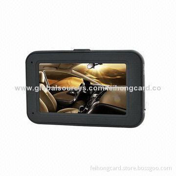 Full Screen HD Car Black Box, Supports Unlimited Cycle Recording